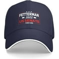 thumbnail image 1 of John Fetterman Pennsylvania Senate Hat for Men Women Baseball Cap Black Snapback Hat Fitted Trucker Hat, 1 of 8