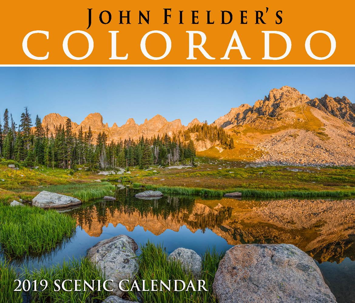 John Fielder's 2019 Colorado Scenic Wall Calendar (Other)