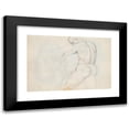 thumbnail image 1 of John Flaxman 18x13 Black Modern Framed Museum Art Print Titled - Hercules Fighting the Lion, Roman Sarcophagus Relief on Garden Facade, Villa Medici, Rome (1787), 1 of 5