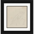 thumbnail image 1 of John Flaxman 20x21 Black Ornate Framed Double Matted Museum Art Print Titled: Study for ‘The Fury of Athamas’ (Probably C. 1790-1794), 1 of 5
