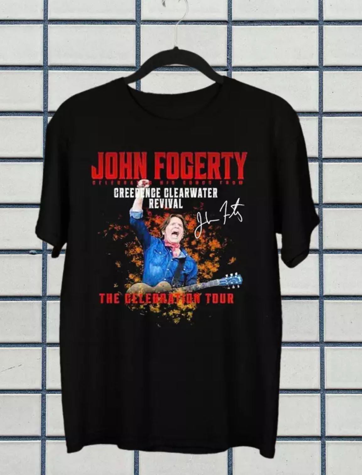 John Fogerty Creedence Clearwater Revival 2024 Tour S to 5XL Tshirt
