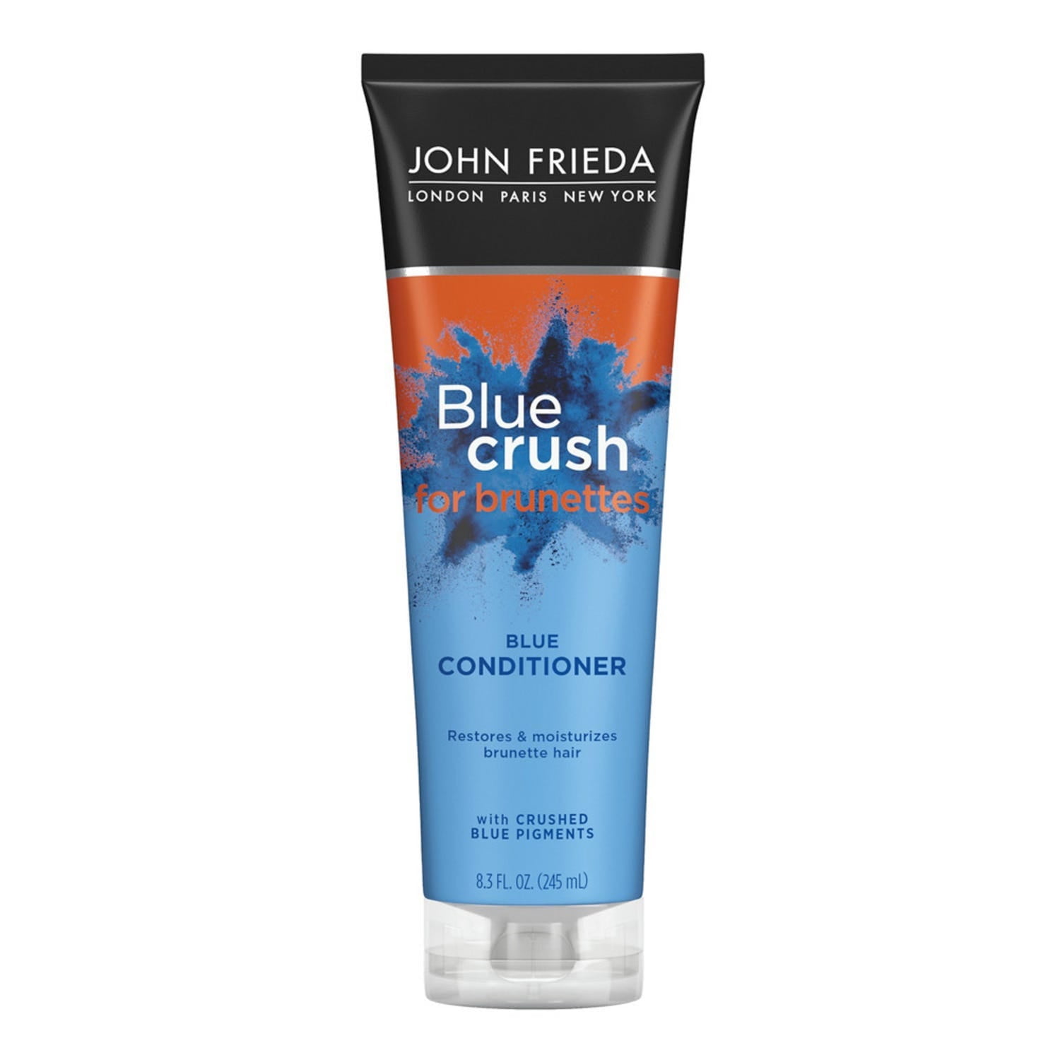 John Frieda Blue Crush for Brunettes Conditioner 8.3 fl oz product package