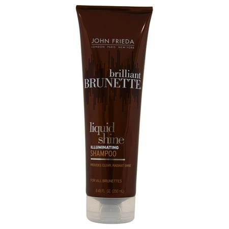 John Frieda Collection Brilliant Brunette Liquid Shine Shampoo, 8.45 Fl Oz