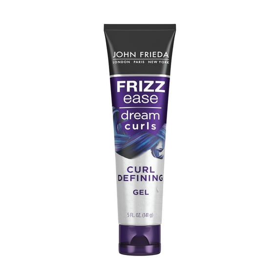 John Frieda Frizz Ease Clearly Defined Styling Hair Gel for Curls, Alcohol-Free, 5 oz