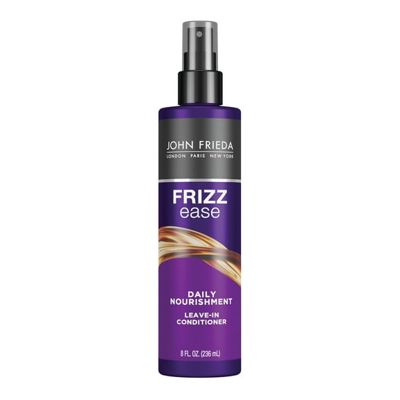 John Frieda Frizz Ease Daily Nourishment Leave-In Hair Conditioner Spray, 8 oz