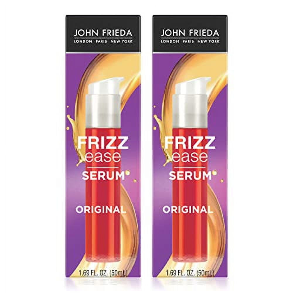 John Frieda Frizz Ease Original Hair Serum, Anti-Frizz Heat Protect 1.69oz 2Pack