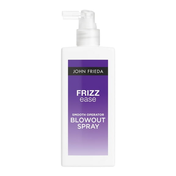 John Frieda Frizz Ease Smooth Operator Blowout Heat Protectant Hair Spray for Frizz Control, 6.77 fl oz