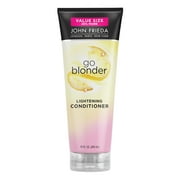 John Frieda Go Blonder Lightening Conditioner for Blonde Color-Treated Hair, for Women, 10 oz