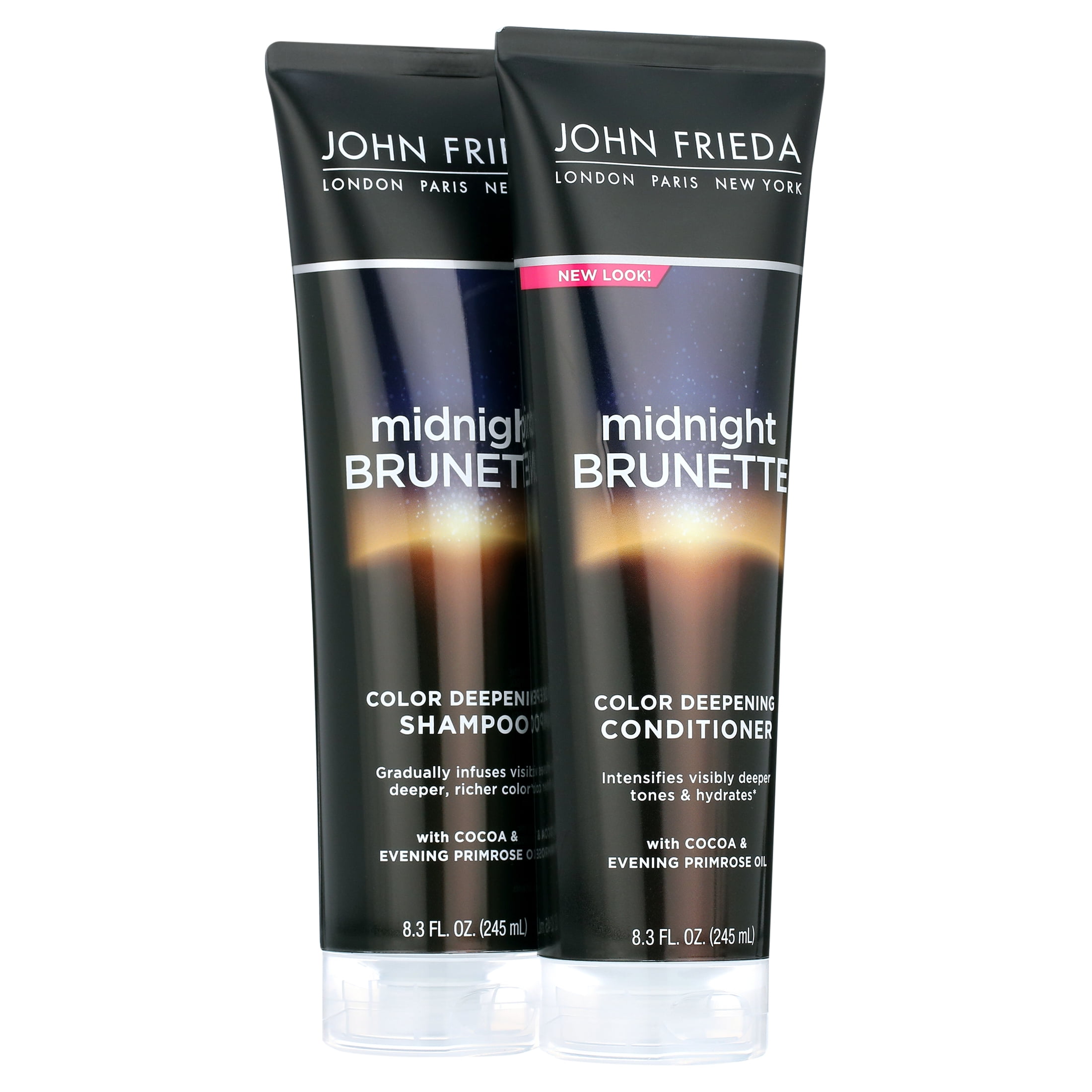 John Frieda Hair Natural Care Colored Midnight Color Deepening Shampoo and Conditioner