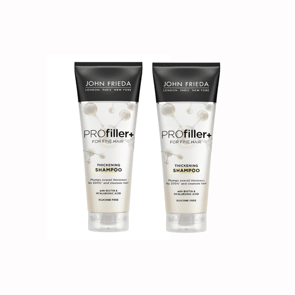 John Frieda Profiles Plumping Shampoo for Fine Hair 250 ml 2 Pack