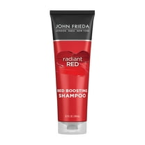 John Frieda Radiant Red Shampoo for Red Hair, Helps Enhance Hair Shades, with Vitamin E, 8.3 oz