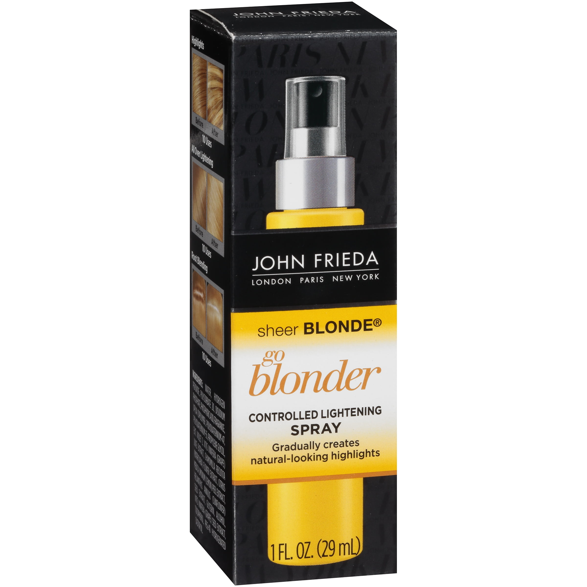 John Frieda Sheer Blonde® Go Blonder Controlled Lightening Spray 1 fl. oz. Box