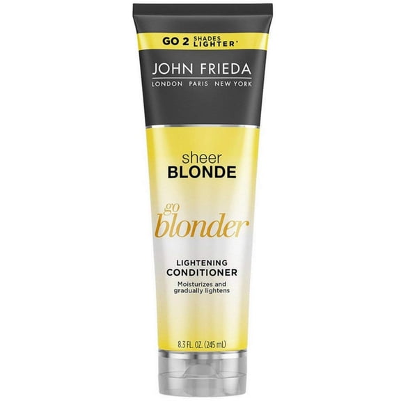 John Frieda Sheer Blonde Go Blonder Lightening Hair Conditioner, 8.3 Oz, 3 Pack