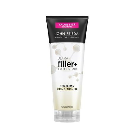John Frieda ULTRAfiller+ Thickening Conditioner for Fine Hair, Volumizing Conditioner, for Women, 10 fl oz