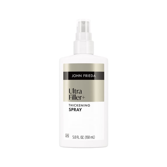 John Frieda ULTRAfiller+ Thickening Spray for Fine Hair, Volumizing Spray, 5 fl oz