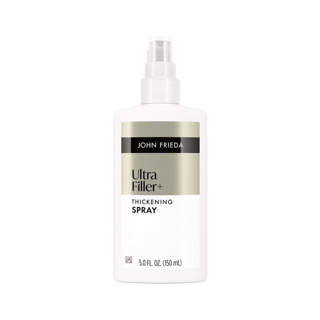 John Frieda ULTRAfiller+ Thickening Spray for Fine Hair, Volumizing Spray, 5 fl oz