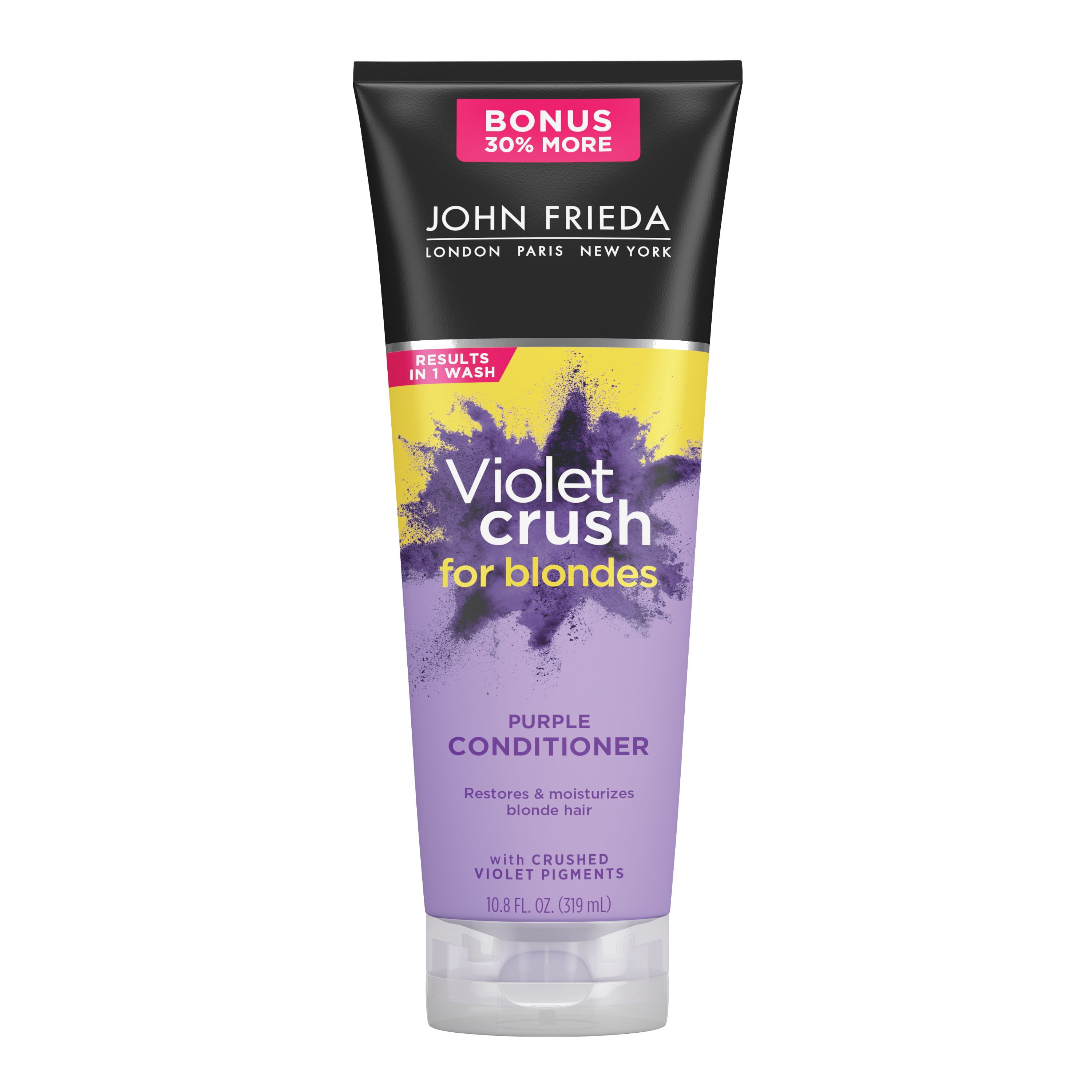 John Frieda VioletCrush Color Protection Purple Conditioner with