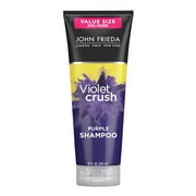 John Frieda Violet Crush Purple Shampoo for Brassy Blonde Hair, 10 fl oz Value Size