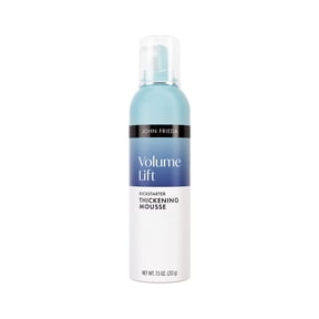 John Frieda Volume Lift Kickstarter Thickening Mousse, Volumizing Mousse For Fine Hair, 7.5 oz