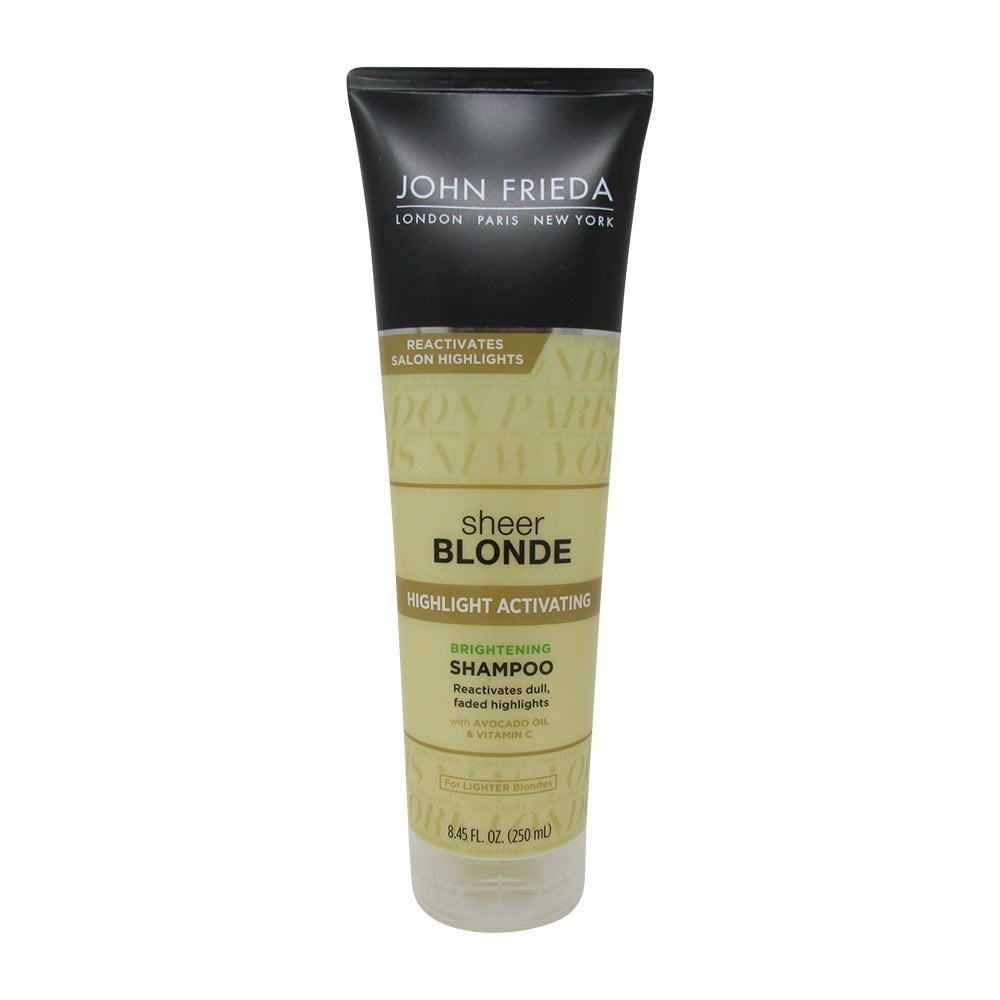 John Frieda sheer blonde highlight activating enhancing shampoo - 8.45 ...