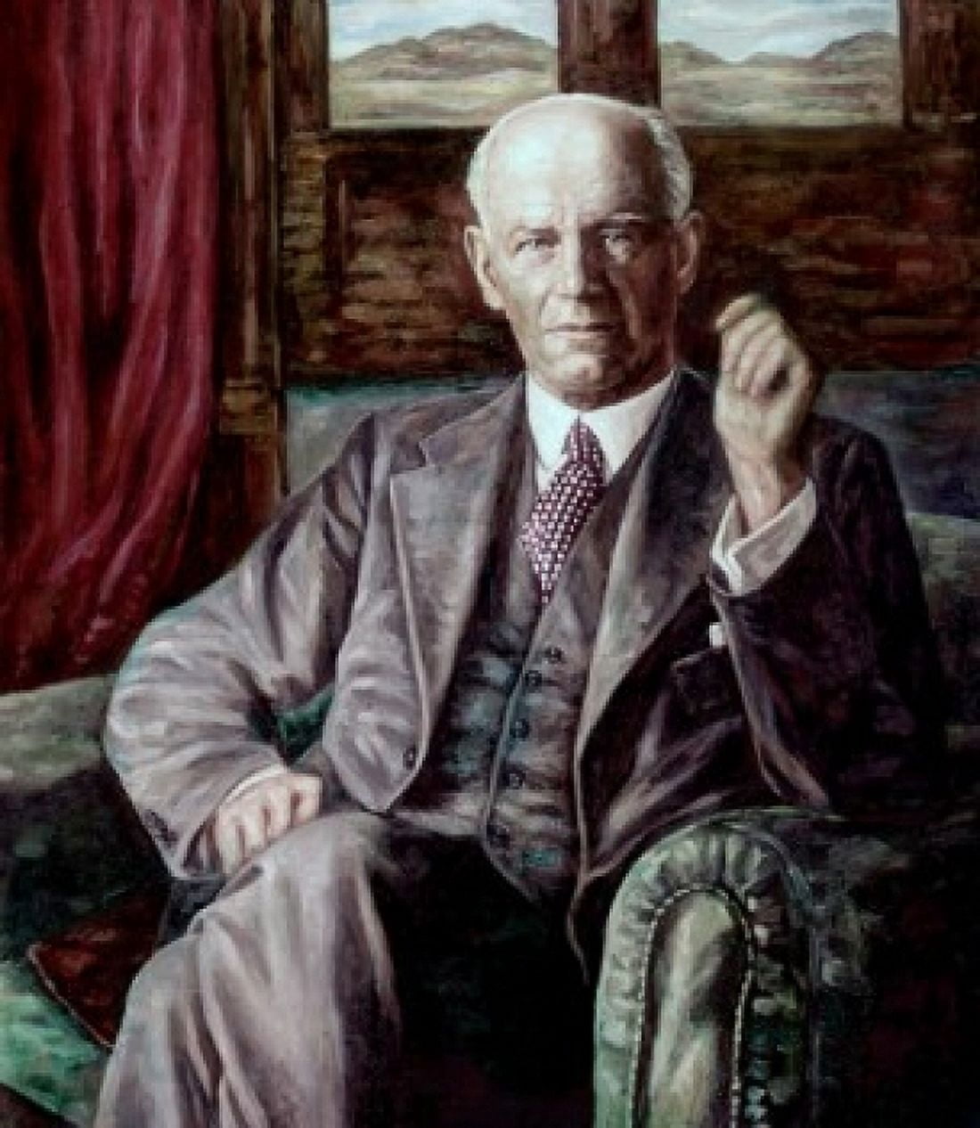 John Galsworthy John Mills (19th C British) Canvas Art - (24 x 36)