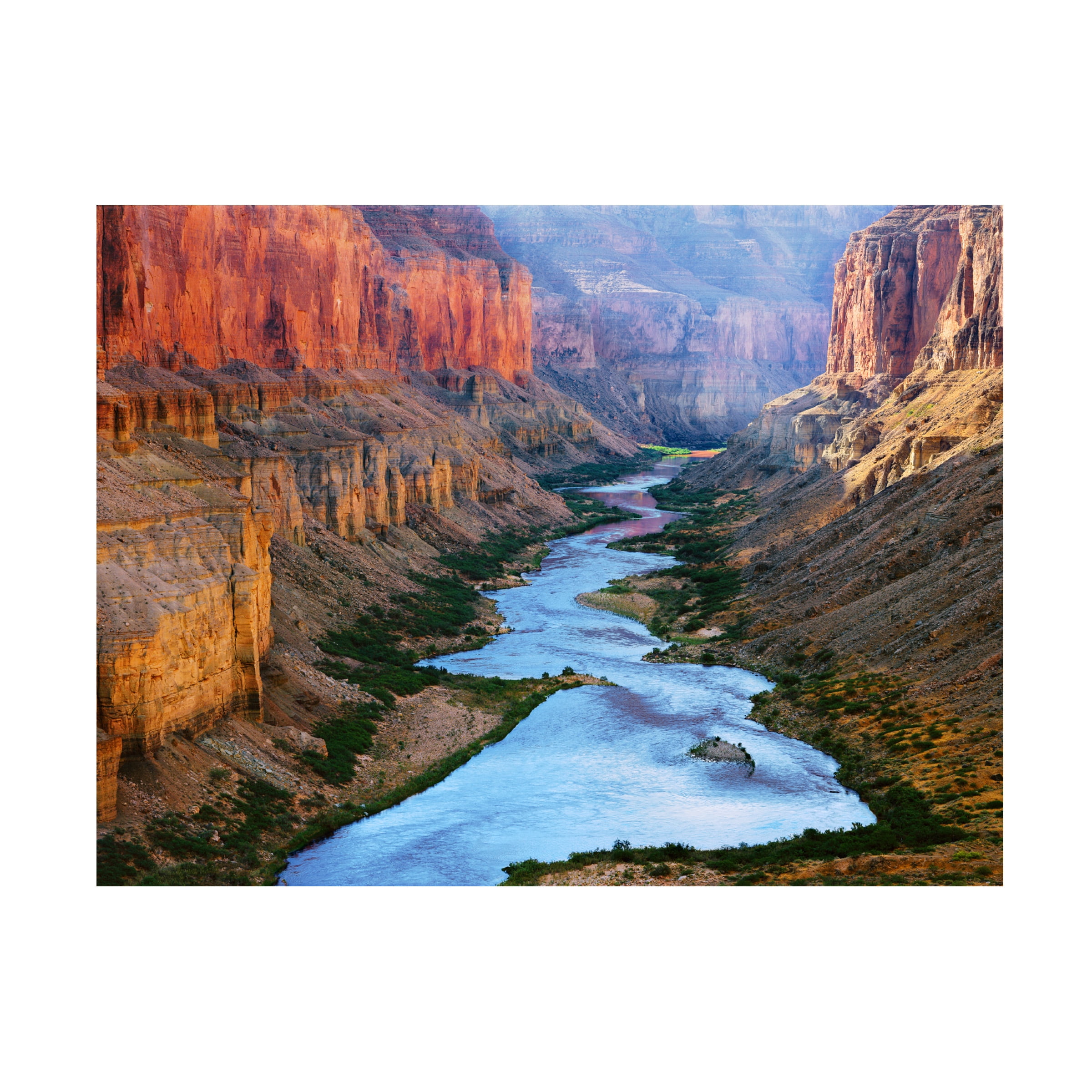 John Gavrilis 'Mile 52 Colorado River' Canvas Art