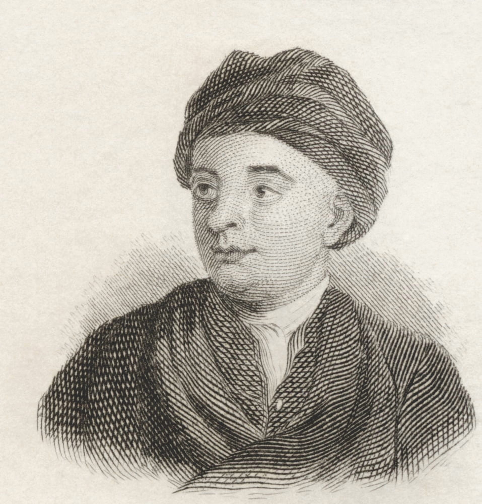 John Gay 1685 To 1732 English Poet And Dramatist From Crabbs Historical Dictionary Published 1825 Canvas Art - Ken Welsh Design Pics (28 x 30)