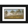 thumbnail image 1 of John Glover 24x14 Black Ornate Framed Double Matted Museum Art Print Titled: Mr Robinson's House on the Derwent, Van Diemen's Land, 1 of 5