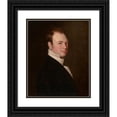 thumbnail image 1 of John Goffe Rand 20x24 Black Ornate Framed Double Matted Museum Art Print Titled: Self-Portrait, 1 of 5
