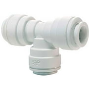 John Guest PP0212W 3/8 Polypropylene Union Tee, 10 Pk