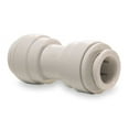 thumbnail image 1 of Push-Fit Adapter Fitting, 1/4 in Tube Size, Polypropylene, White, 10 PK, 1 of 1