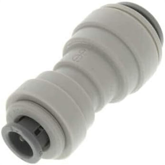 John Guest - (PI201008S) Acetal Reducing Union Quick Connect Fitting 1/4" OD x 5/16" OD/Single - Grey