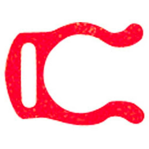 John Guest 1/4 Tube Red Plastic Locking Clip 100/PK