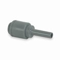 thumbnail image 1 of Push-Fit Adapter Fitting, 3/8 in Tube Size, Acetal, Gray, 10 PK PI061612S-PK10, 1 of 1