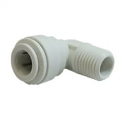 John Guest Speedfit 1/4OD by 3/8NPTF Fixed Elbow, 10-Pack