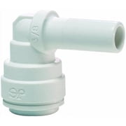 John Guest Speedfit PP221212W 3/8OD Stem - 3/8OD Plug-In Elbow, 10-Pack