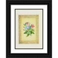 thumbnail image 1 of John H. Ingram 14x18 Black Ornate Wood Framed Double Matted Museum Art Print Titled - Wood Anemone and Periwinkle (1869), 1 of 5