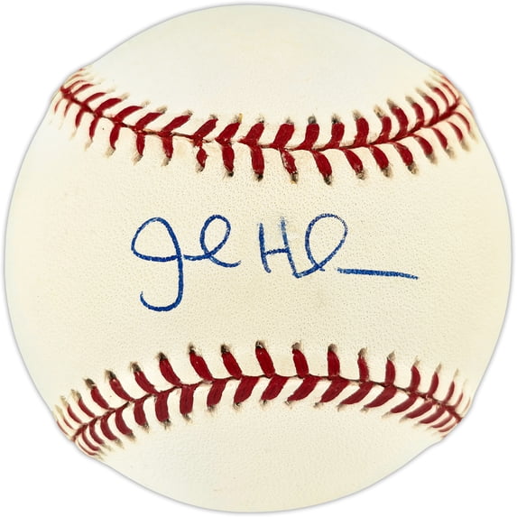 John Halama Autographed Official AL Baseball Seattle Mariners Boston Red Sox (Smudged) MCS Holo #63683