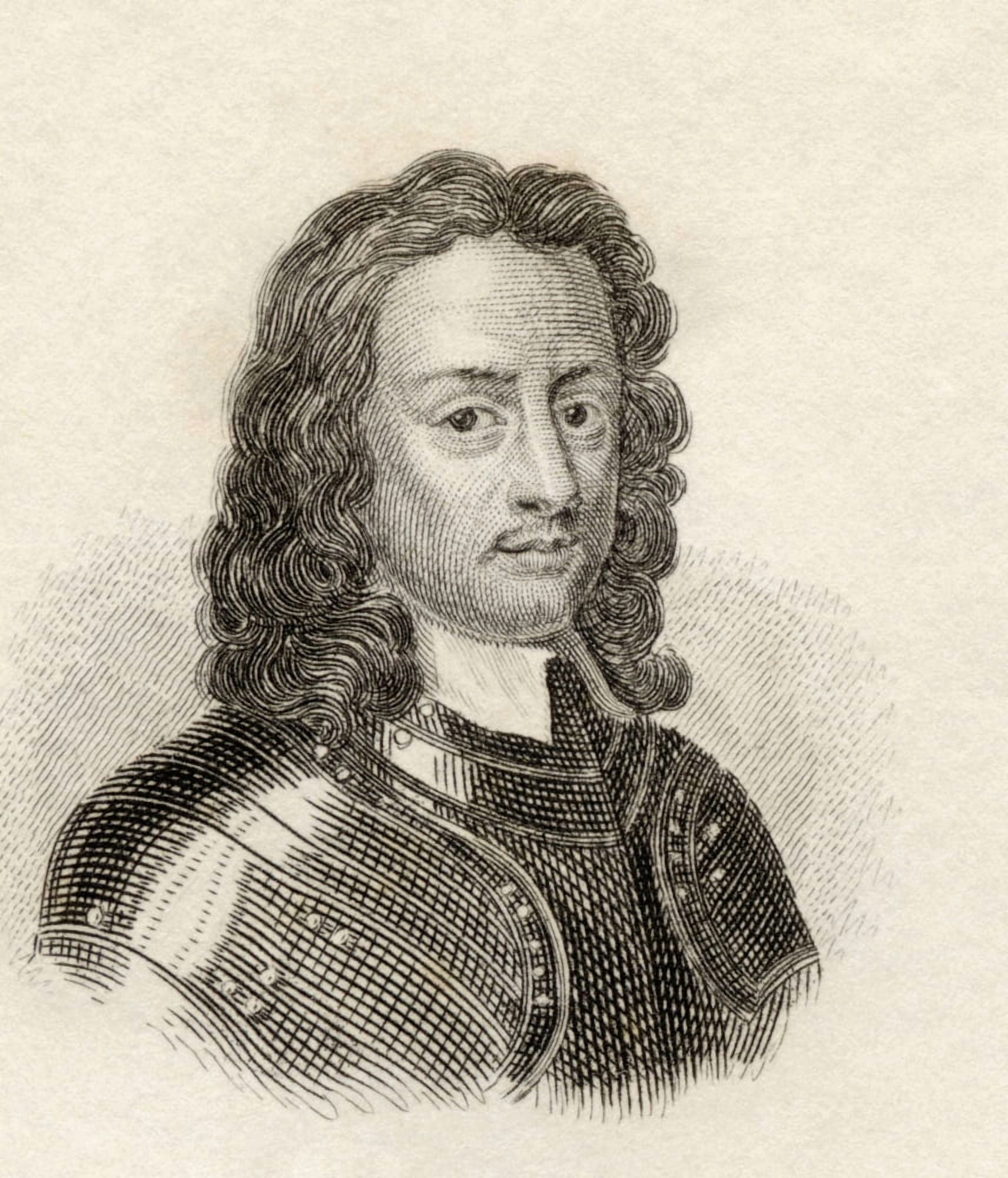 John Hampden 1595 To 1643 English Politician Canvas Art - Ken Welsh Design Pics (26 x 30)