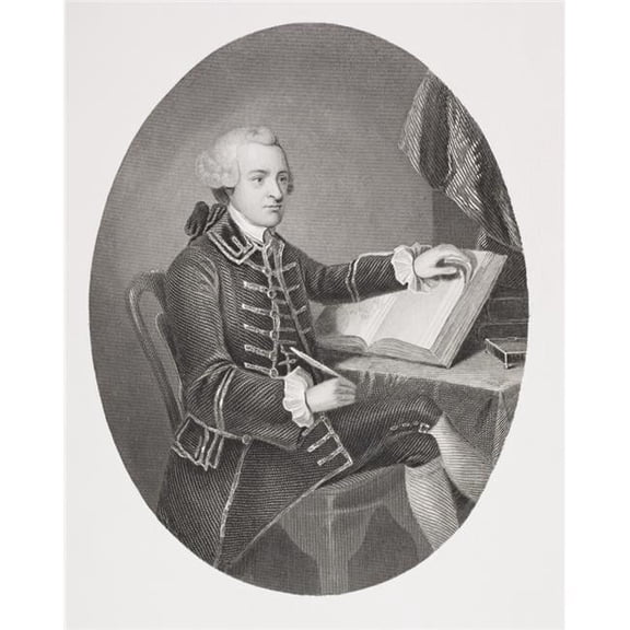 John Hancock 1737 - 1793 American Revolutionary Leader Signatory of Declaration of Independence From The Book Gallery Poster Print - Large - 26 x 32