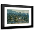 thumbnail image 1 of John Hazelhurst Boneval Latrobe 14x11 Black Modern Framed Museum Art Print Titled - Dining Room and Stage Offices at White Sulphur Springs (1832), 1 of 5