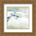 thumbnail image 1 of John Henry Twachtman 2x Matted 20x20 Gold Ornate Framed Art Print 'Snow Scene at Utica', 1 of 2