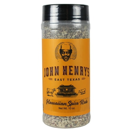 John Henry's Hawaiian Spice Rub All Purpose Seasoning 12 Oz Bottle 55656