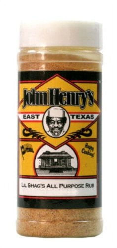 John Henry's Lil Shag's All Purpose Rub BBQ Seasoning Spice - 12.5 Ounce