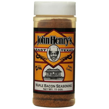John Henry’s Maple Bacon Seasoning – Sweet and Savory Blend of Maple and Smoky Bacon Flavor for Grilling, Roasting, and Everyday Cooking – Perfect for Meats, Vegetables, and Breakfast Dishes