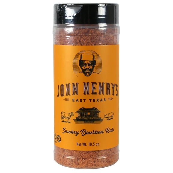 John Henry's Store Smokey Bourbon RubSeasoning 10.5 Oz Bottle All Purpose 55761