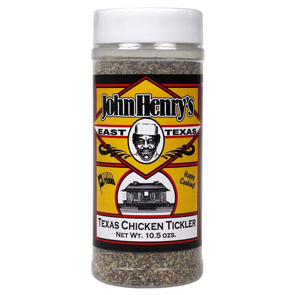 John Henry's Store Texas Chicken Tickler Rub Seasoning 10.5 Oz Bottle 55295