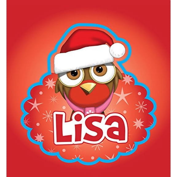 John Hinde Lisa My Name Flashing Badge