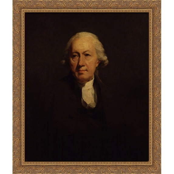 John Home 28x34 Large Gold Ornate Wood Framed Canvas Art by Henry Raeburn