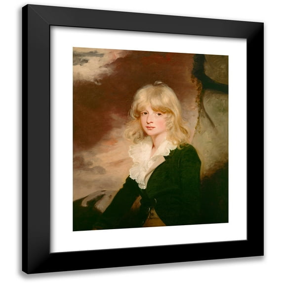 John Hoppner 15x17 Black Modern Framed Museum Art Print Titled - John Granville (Between 1790 and 1795)